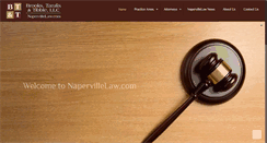 Desktop Screenshot of napervillelaw.com